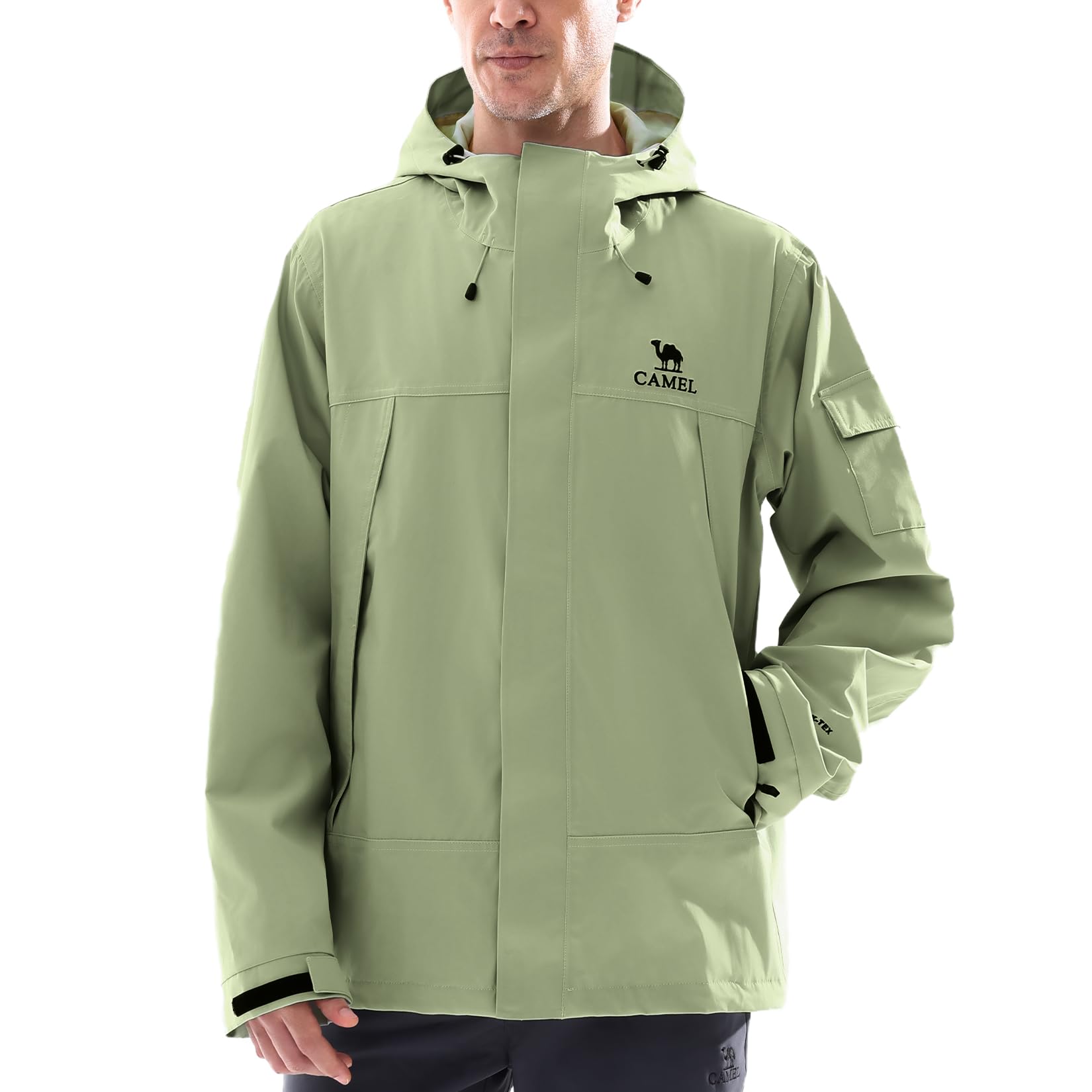 Outdoor Adventure Windbreaker - GOLDEN CAMEL Men's Rain Jackets Lightweight