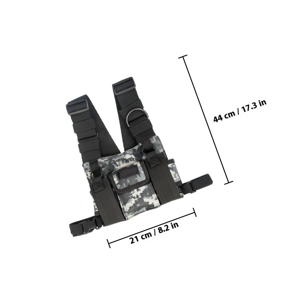High-Durability Radio Chest Ha - đánh giá và giá Harness Climbing Adjustable