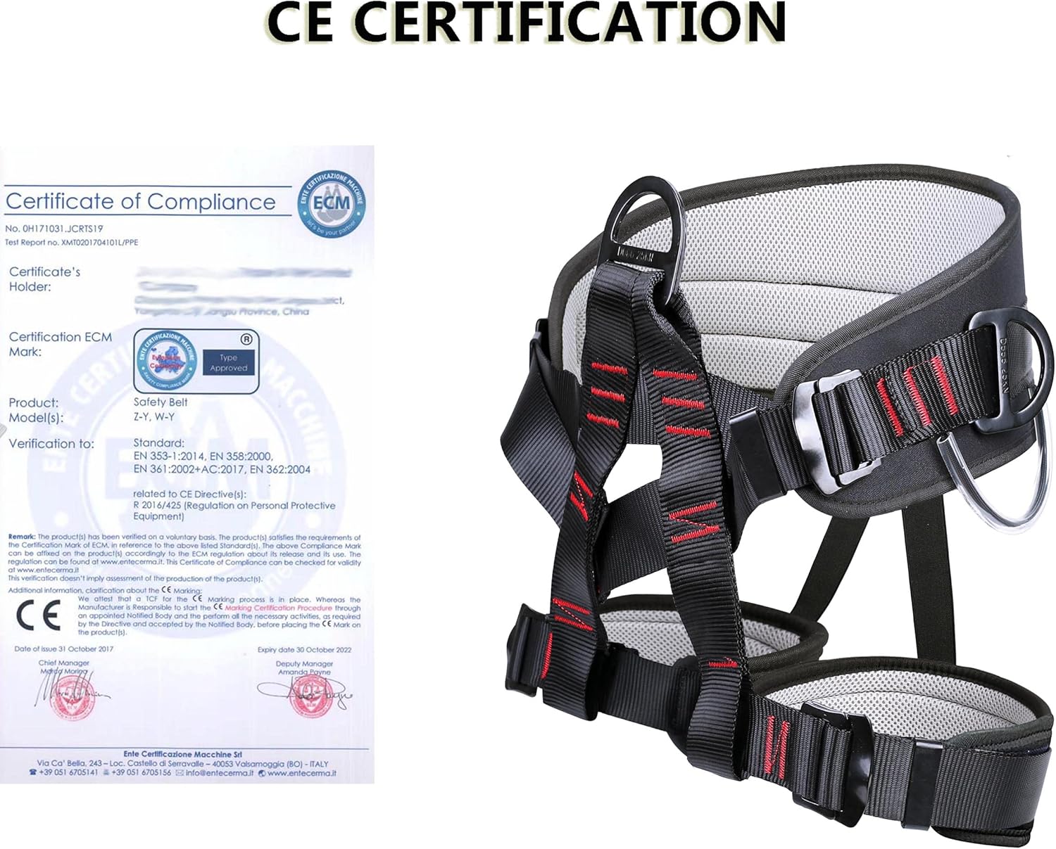 Adjustable climbing harness Fo - đánh giá và giá Harness Climbing Adjustable