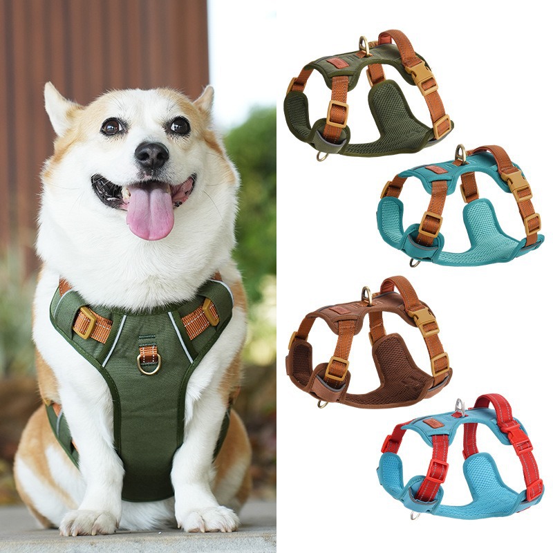 Escape Proof Pet Harness No Pu - đánh giá và giá Harness Climbing Adjustable