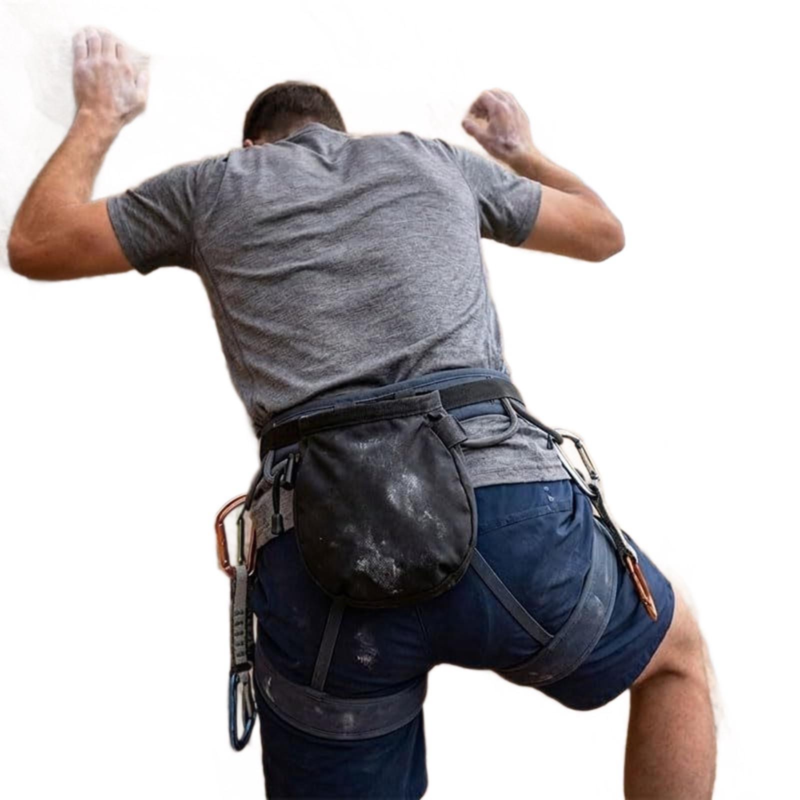 Chalk Bag for Rock Climbing Ad - đánh giá và giá Harness Climbing Adjustable
