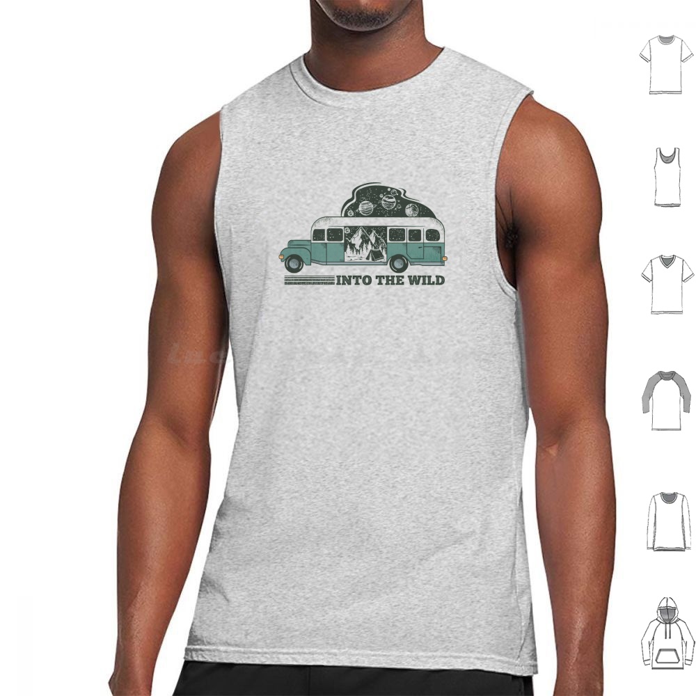 Into The Wild Tank Tops Vest S - đánh giá và giá Outdoor Adventure Cinema