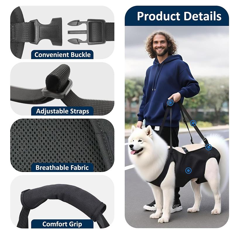 Dog Stair Assistance Leash Eld - đánh giá và giá Harness Climbing Adjustable