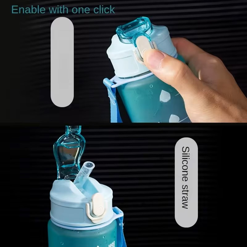 Sports Water Bottle with Time- - đánh giá và giá Outdoor Adventure Sports