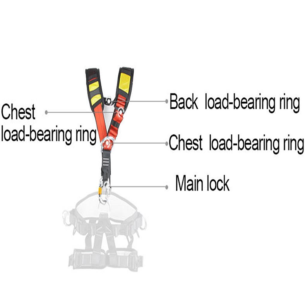 Black Polyester Harness Should - đánh giá và giá Harness Climbing Adjustable